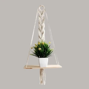 Alden Mid-Century Wooden Plant Stand – Indoor Pot Holder