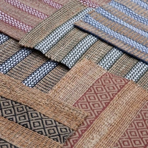 Bengal Weave – Handwoven Jute Rug from Bangladesh