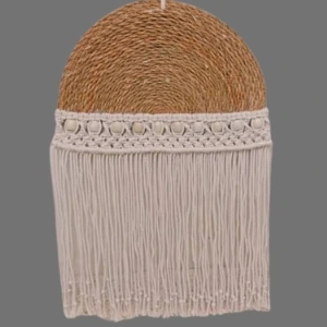 Boho Macramé Wall Art – Handmade Cotton Rope Tapestry