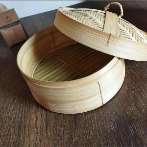 Natural Bamboo Steamer Basket – Asian-