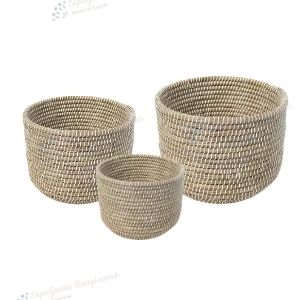 WovenHaven Kaisa Grass U-Shaped Basket